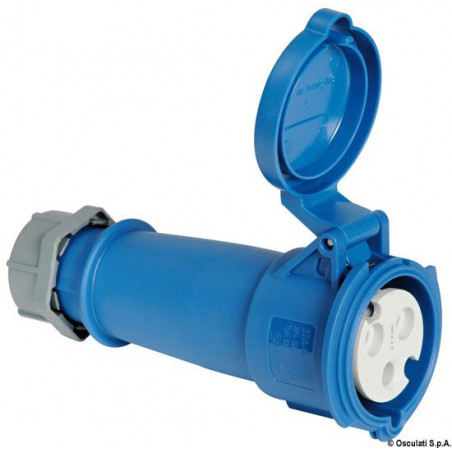 Prise de quai tripolaire femelle 32Amp