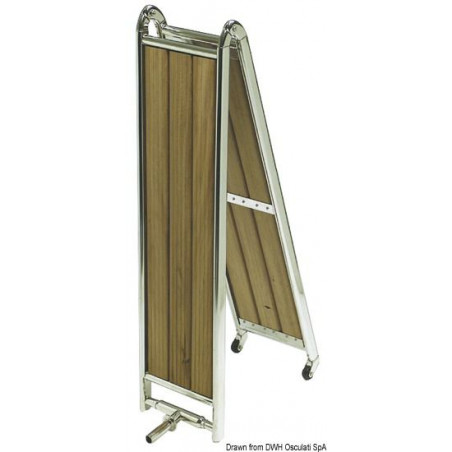 Passerelle inox/iroko - OSCULATI