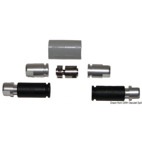 Kit charnière panneaux de pont LOW PROFILE - Lewmar