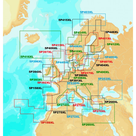 Carte Navionics Platinium + XL - NAVIONICS