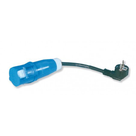 Adaptateur fiche femelle CEE17 /prolongateur standard Mâle 10/16A