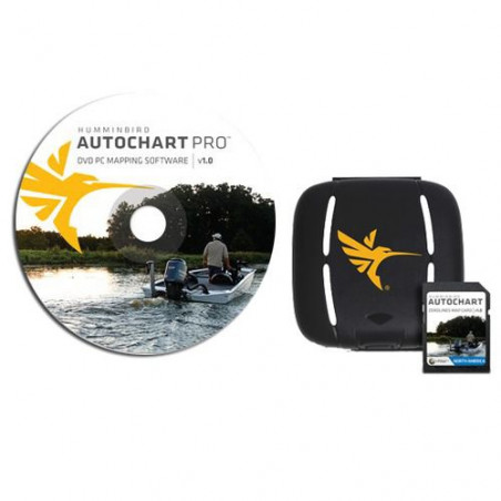 Logiciel Autochart Pro + Carte SD Zeroline - HUMMINBIRD