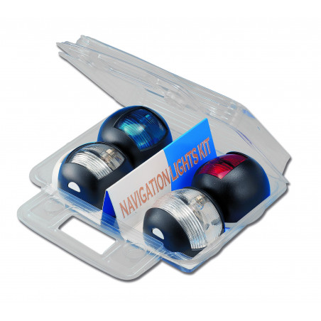 Kit feux de navigation bateau jusqu'à 12 m
