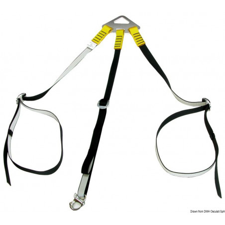 Système levage annexes 3 bras + 2 sangles