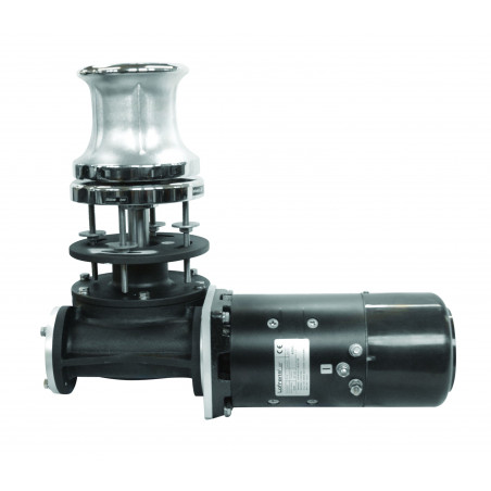 Cabestan T2000 24V 2300W en bronze chromé - LOFRANS'