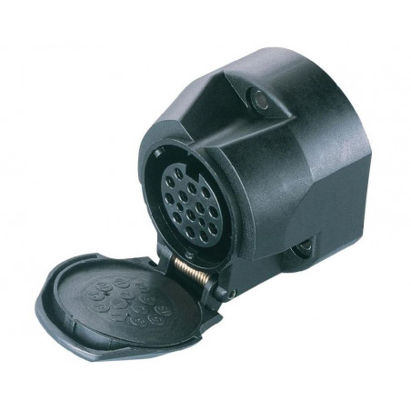 Prise femelle 13 pôles 12V