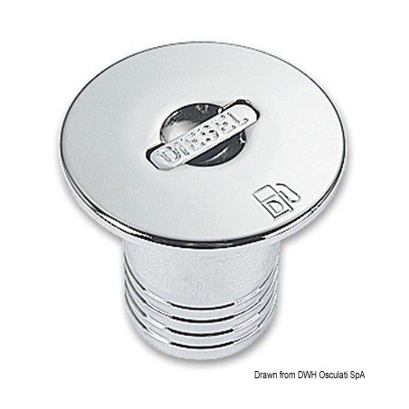 Nable DIESEL laiton chromé raccord incliné