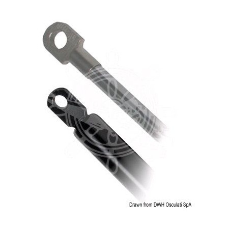 Ressort gaz acier chromé