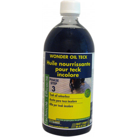Huile pour teck incolore - MATT CHEM