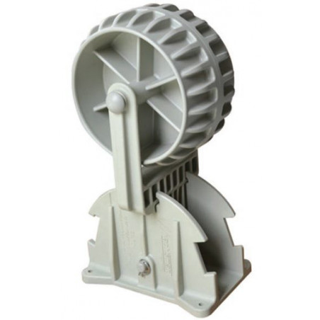 Roues de mise à l'eau annexe escamotable