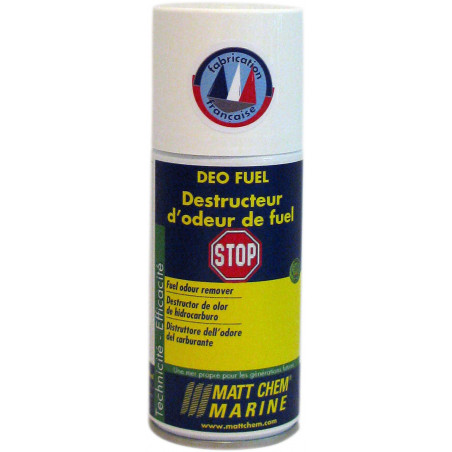 Aerosol destructeur d'odeur de fuel DEO-FUEL - MATT CHEM