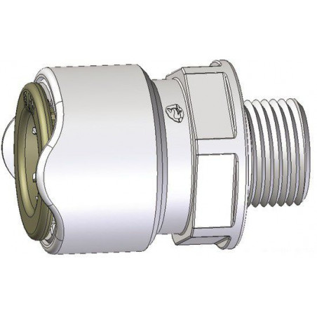 Adaptateur 1/2"BSP mâle - WHALE