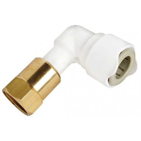 Coude fileté laiton 1/2"BSP femelle - WHALE