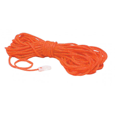Ligne de jet flottante 6 mm avec crochet nylon - ORANGEMARINE