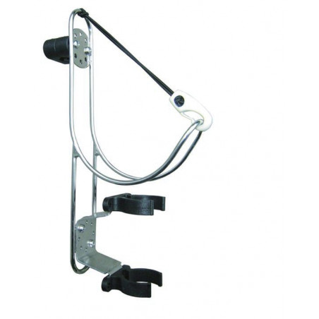 Support bouée fer à cheval + feu