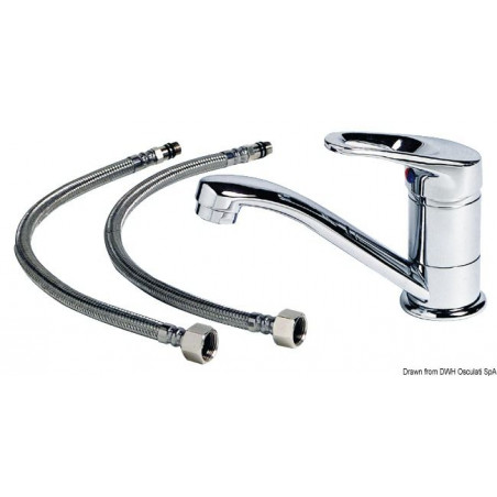 Robinet court avec mitigeur série Olivia - OSCULATI