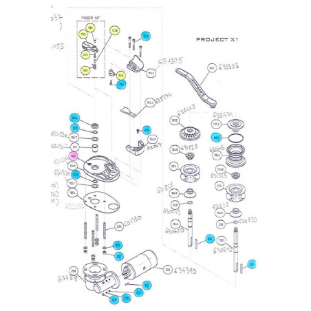 PROJECT X1 - Pièces détachées pour guindeau LOFRANS' - LOFRANS'