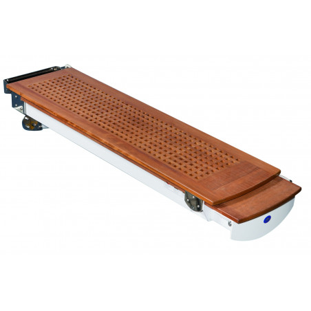 Grande passerelle électrique en bois