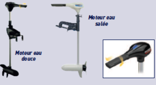 Moteur eau douce / moteur eau salée