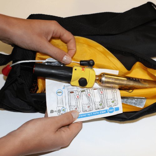 Etape 1 - Ouvrir le gilet